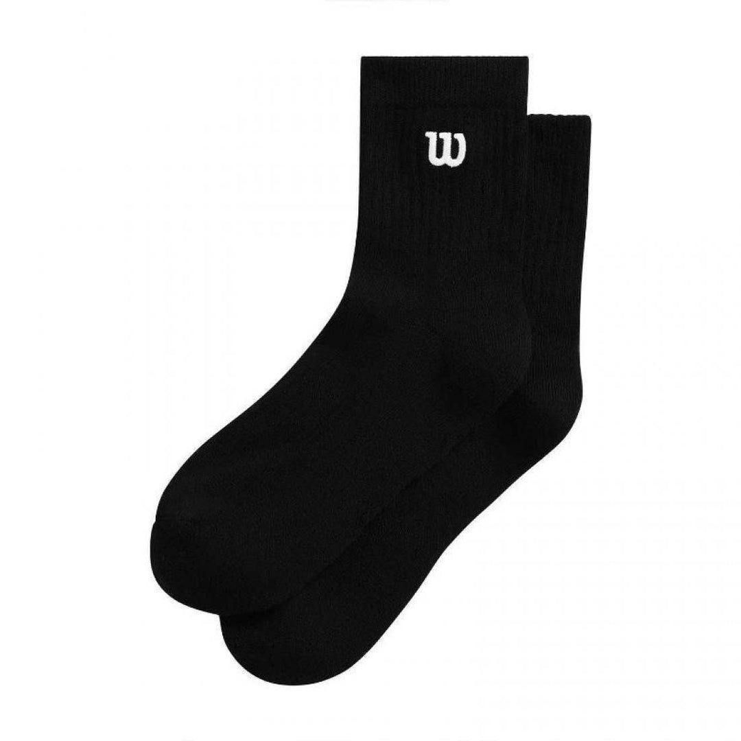 Calcetines Wilson Quarter Top Negro 1 Par | Wilson