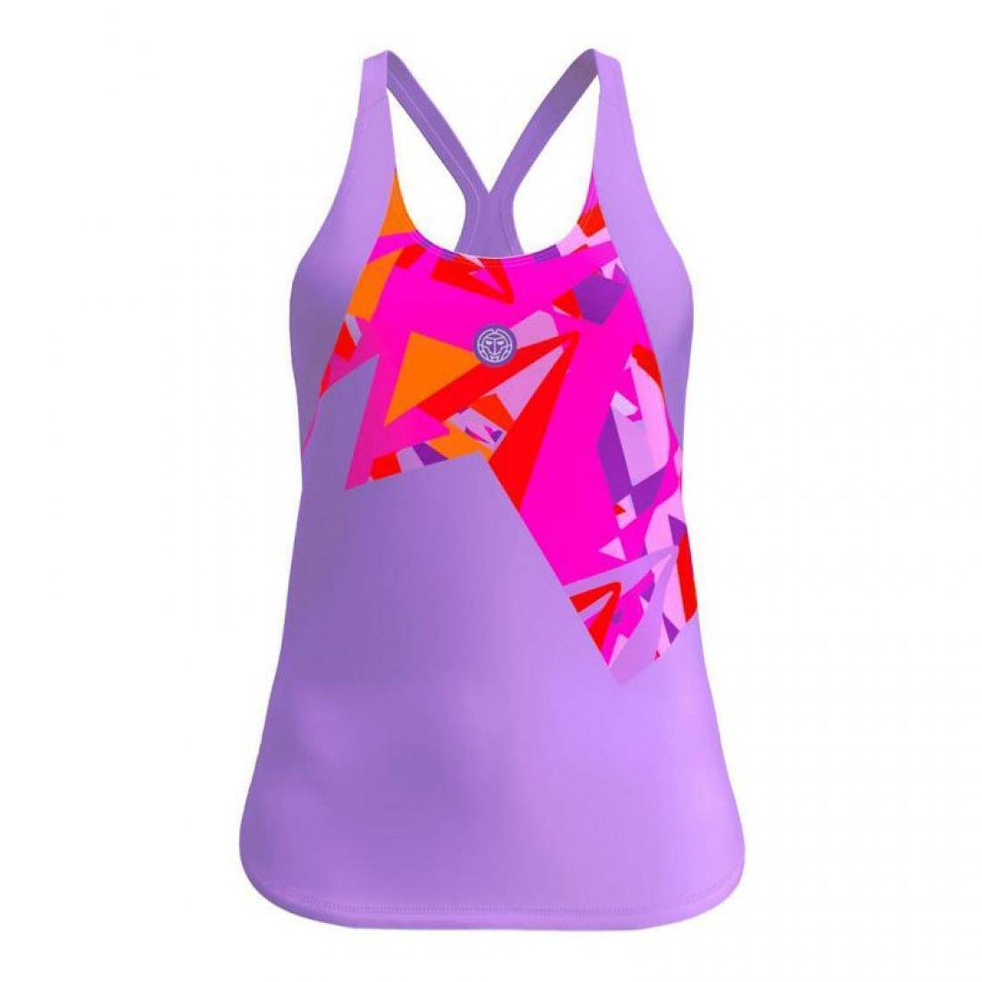 Camiseta Bidi Badu Spike Lila Rosa Mujer | BIDI BADU