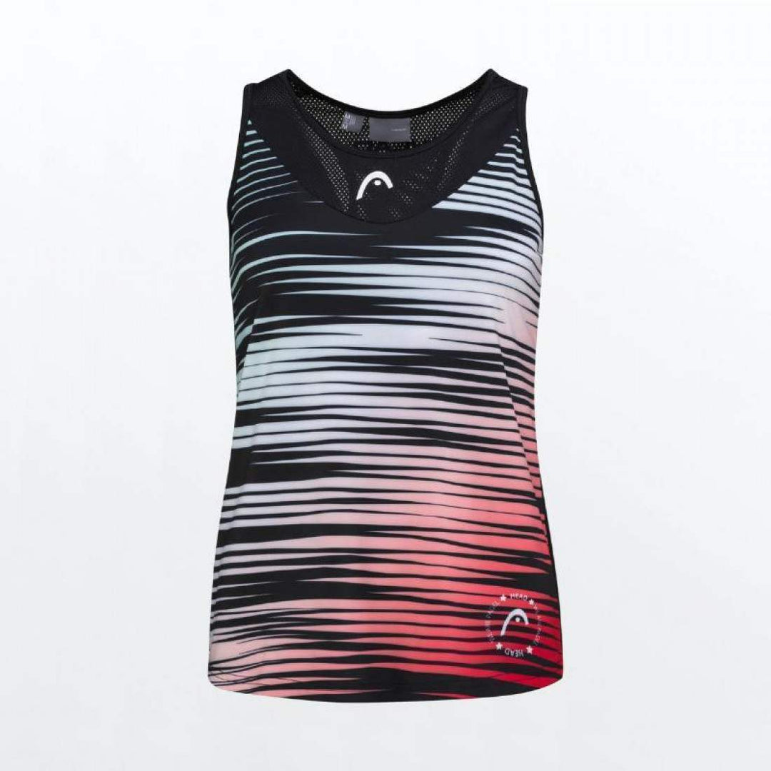 Camiseta Head Game Print Rojo Mujer | Head