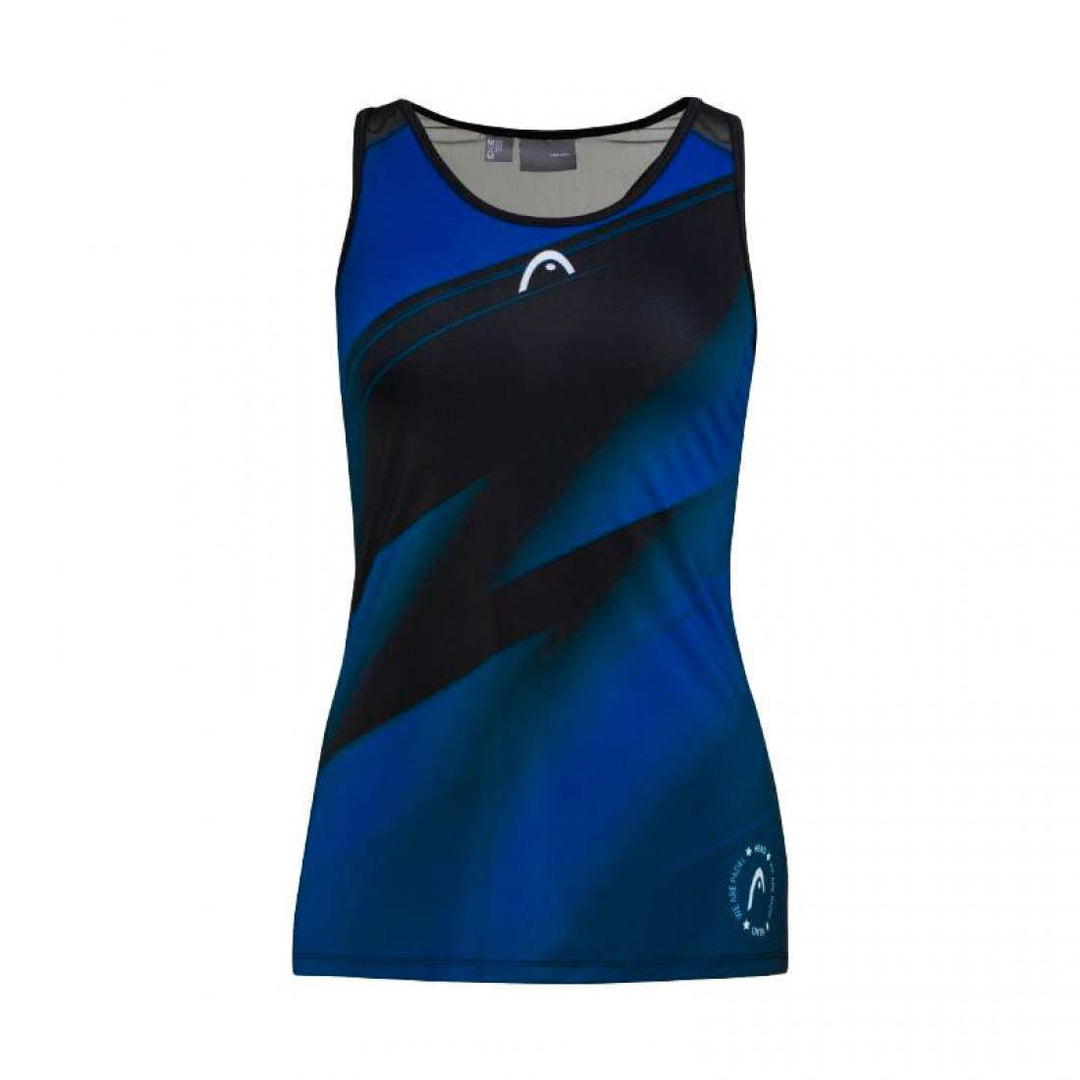 Camiseta Head Play Royal Print Padel Mujer | Head