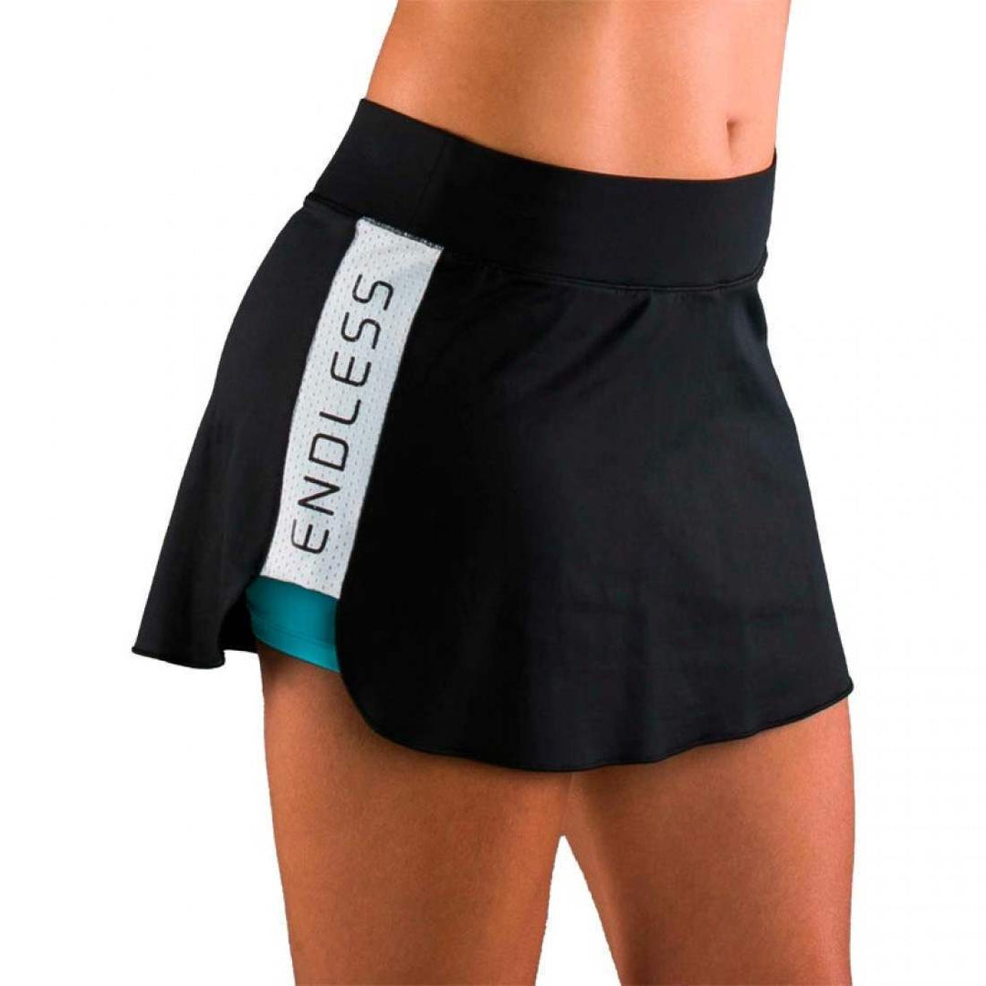 Falda Endless Slam Negro Azul | Endless