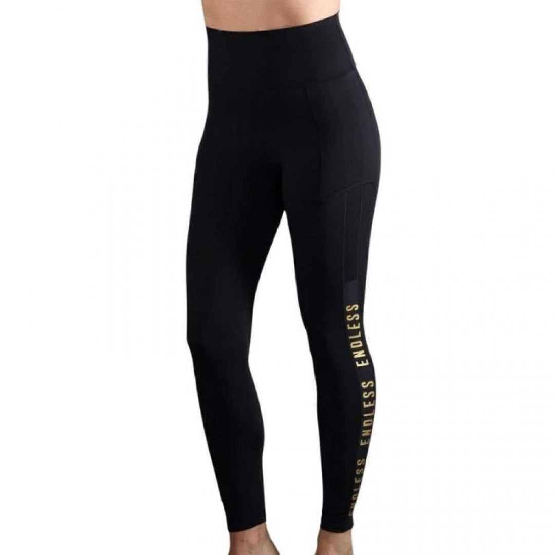 Mallas Endless Syncro Negro Oro | Endless