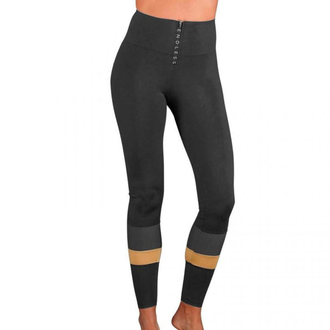 Mallas Endless Zip Negro | Endless