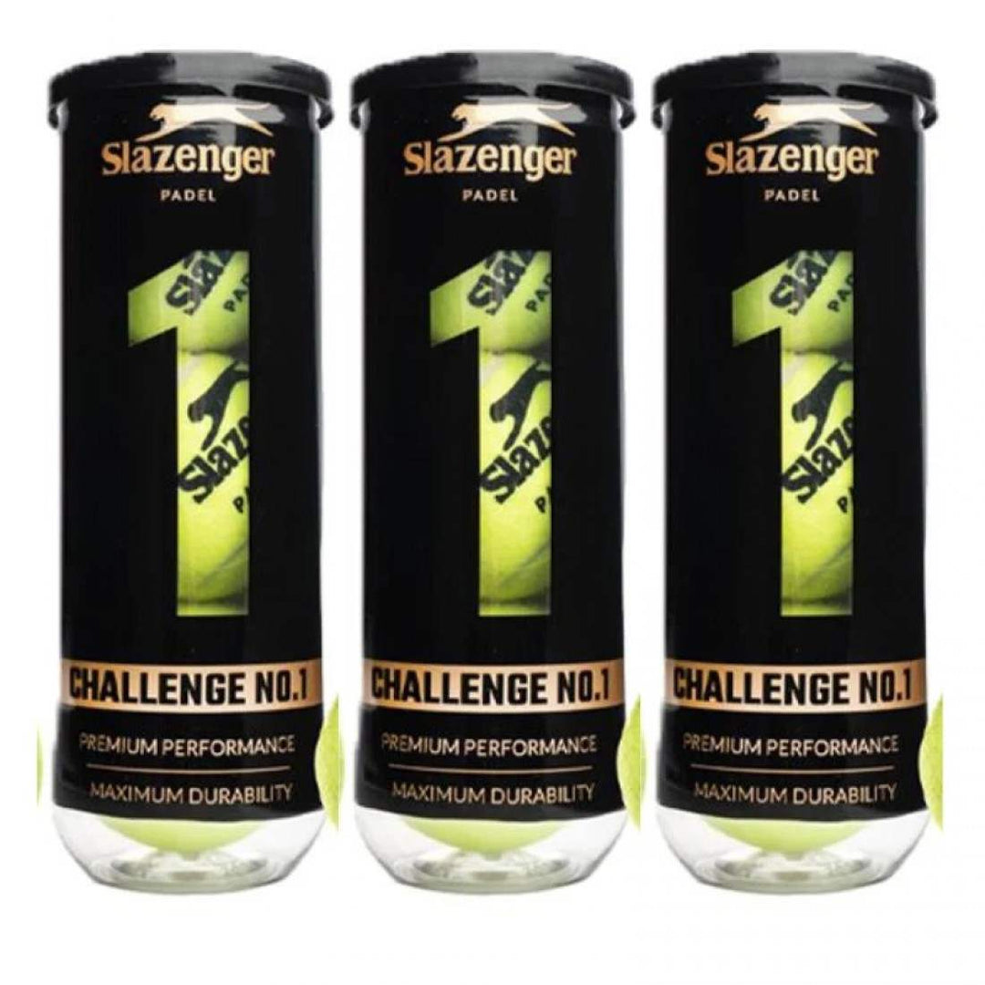 Pack de 3 Botes de Pelotas Slazenger Challenge 1 | Slazenger
