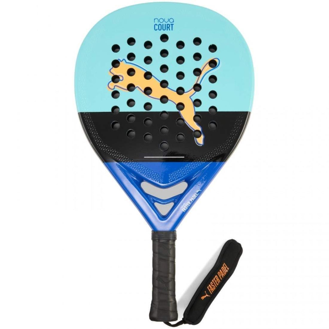 Pala Puma Nova Court Turquesa Negro Azul | Puma