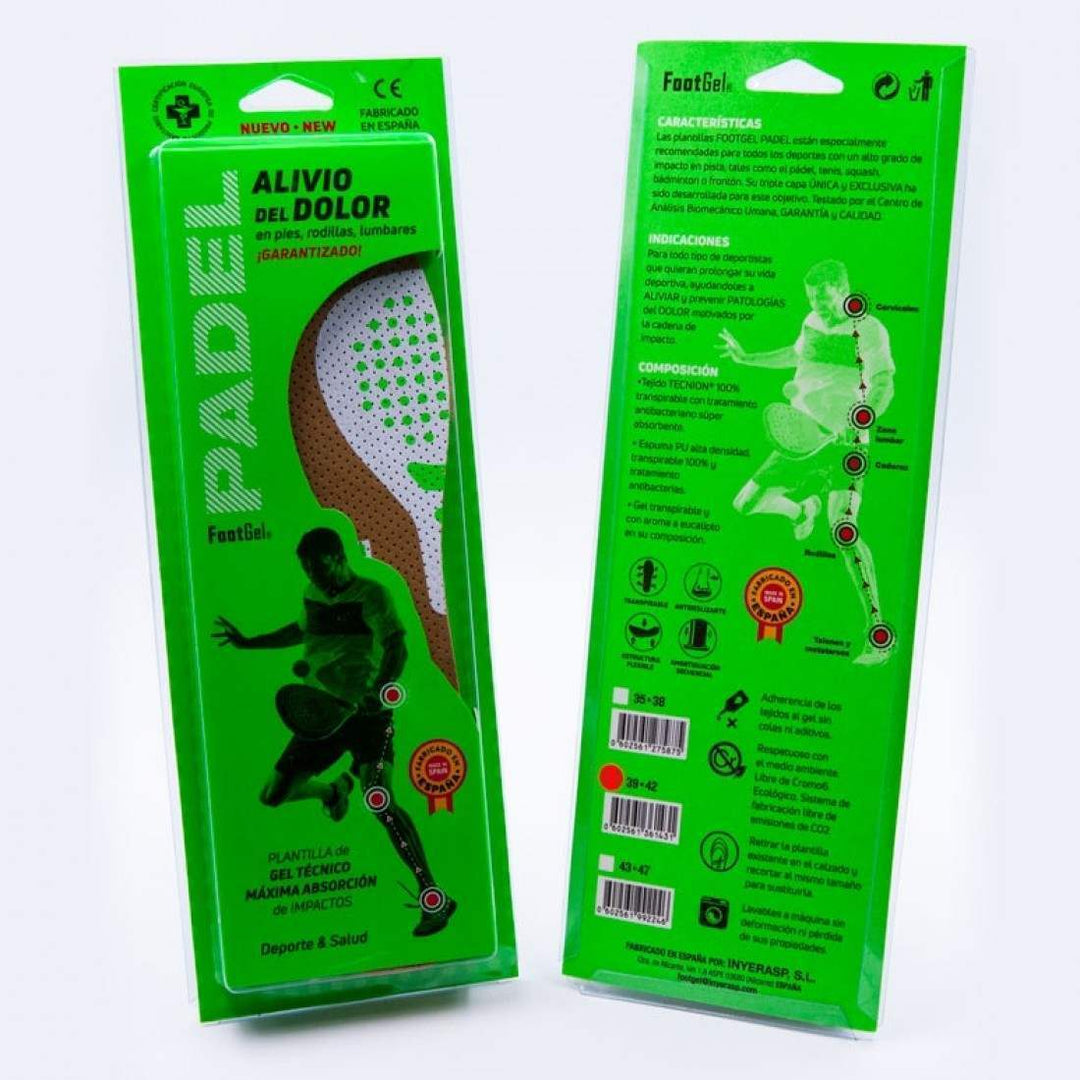 Plantillas FootGel Padel | FootGel