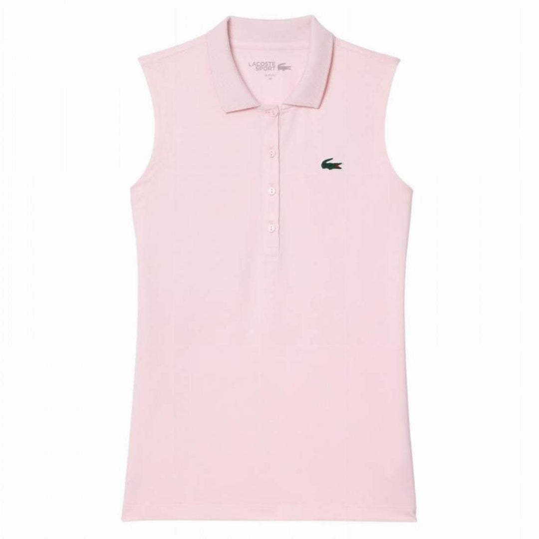 Polo Lacoste Ultra Dry Rosa Mujer | LACOSTE