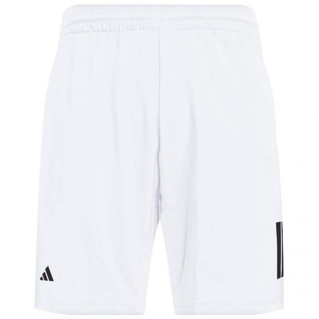 Short Adidas Club 3 Stripes Blanco Negro | Adidas