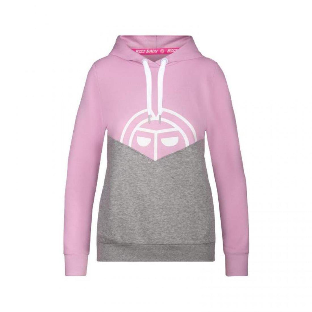 Sudadera Bidi Badu Salia Rosa Gris Claro | BIDI BADU