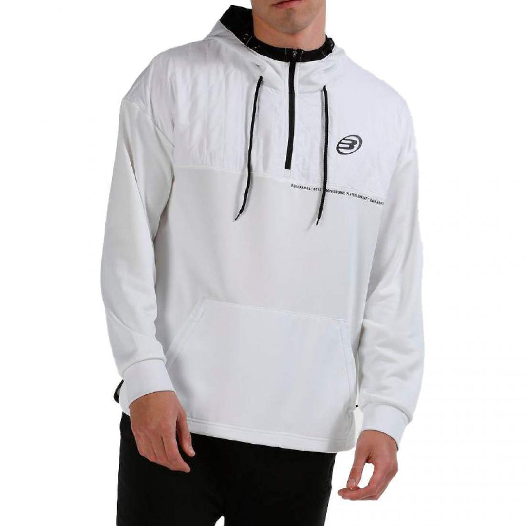 Sudadera Bullpadel Izote Blanco | Bullpadel