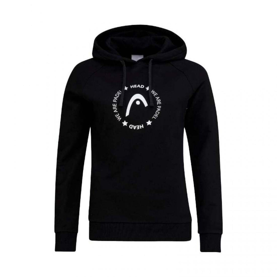 Sudadera Head Padel Negro Mujer | Head