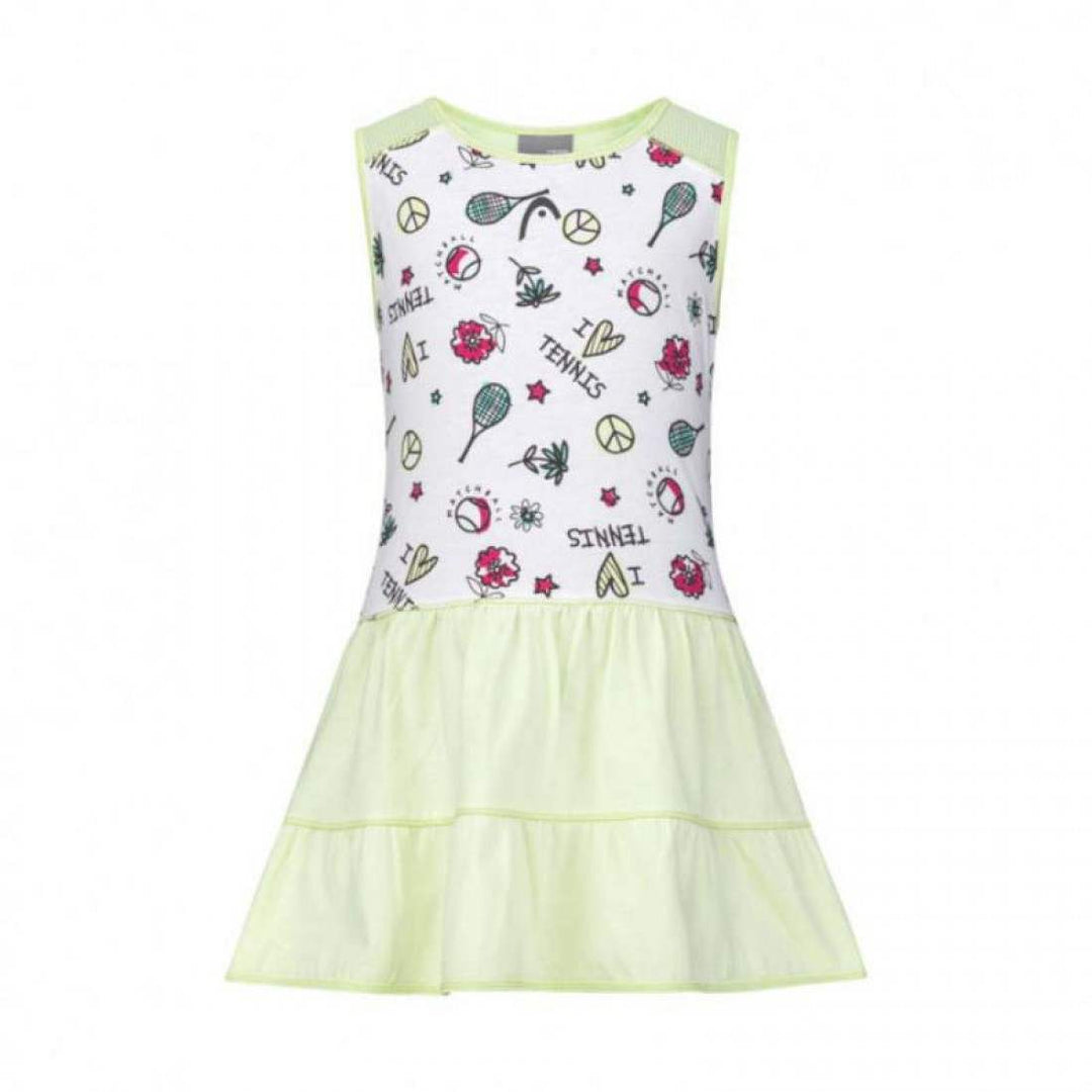 Vestido Head Tennis Verde Claro Junior | Head
