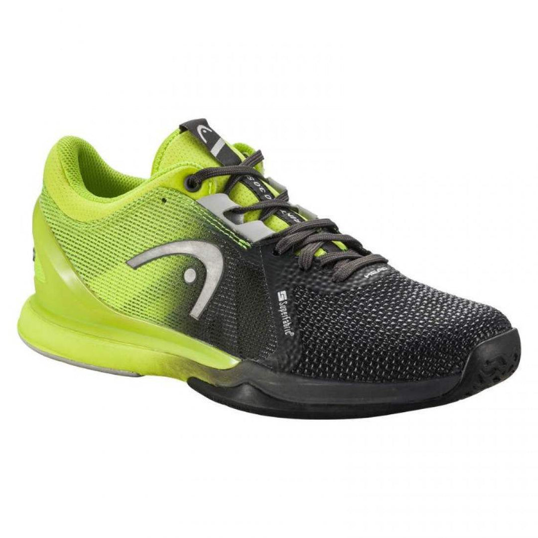 Zapatillas Head Sprint Pro 3.0 SF Negro Lima Mujer | Head