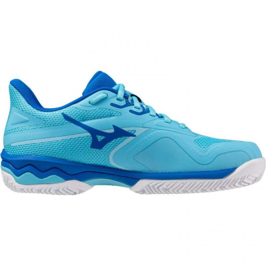 Zapatillas Mizuno Wave Exceed Light 2 Clay Azul Blanco Mujer | MIZUNO