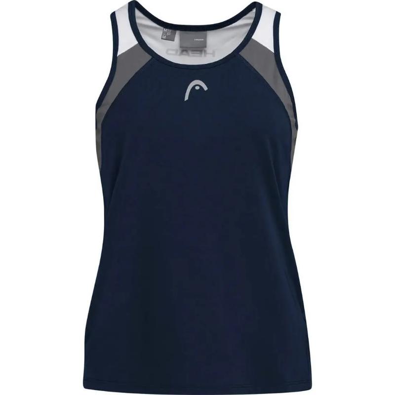 Camiseta Head Club 22 Azul Marino Mujer