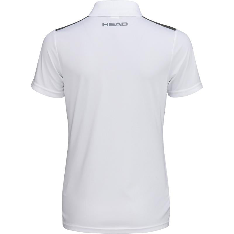 Polo Head Club 22 Blanco Azul Marino Mujer