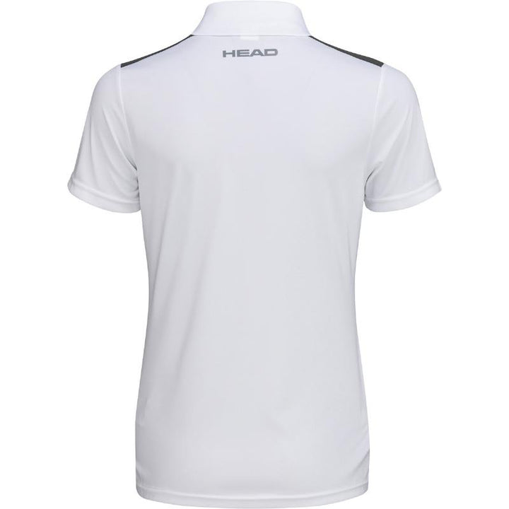 Polo Head Club 22 Blanco Azul Marino Mujer