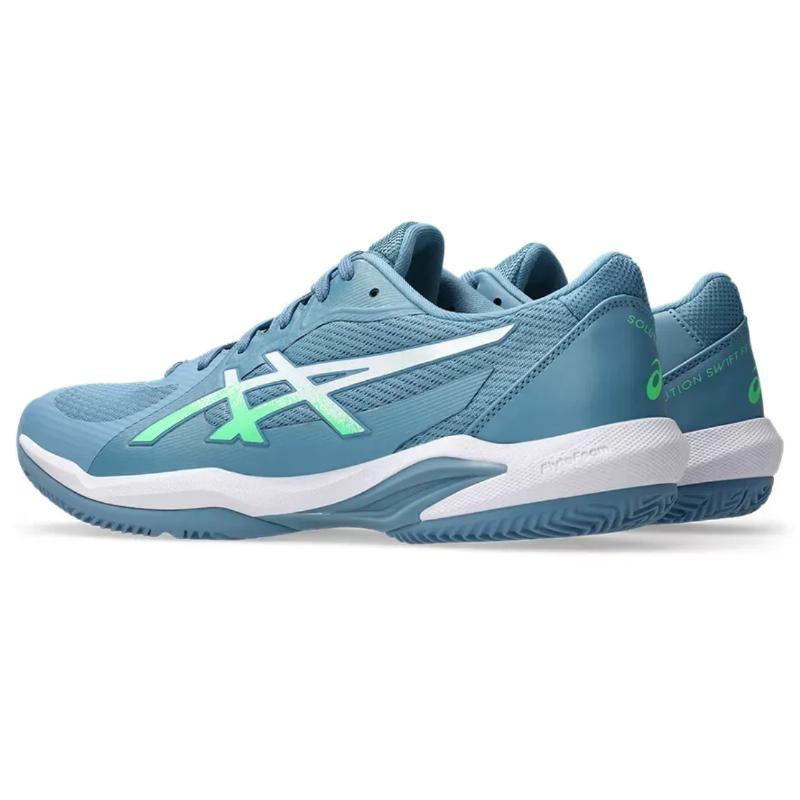 Zapatillas de Pádel de Pádel Asics Solution Swift FF 2 Padel Azul Verde