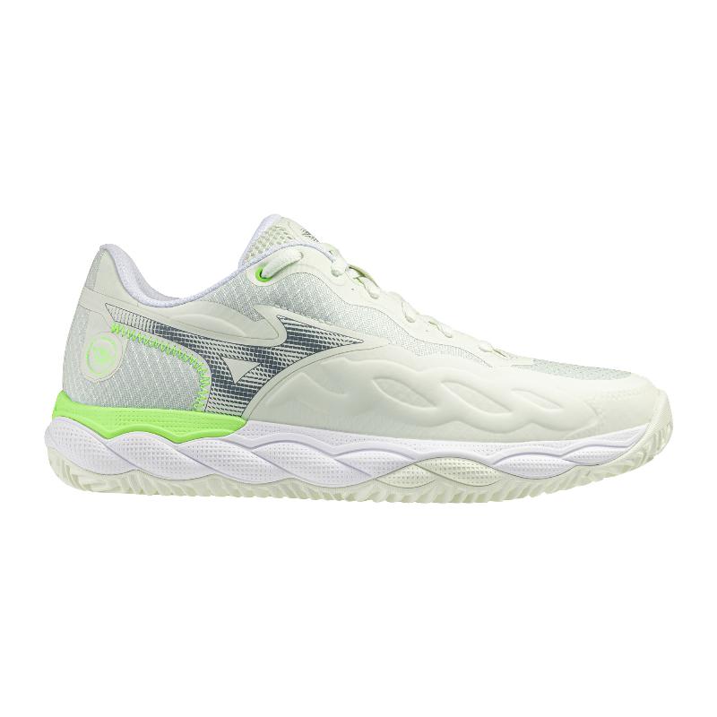 Zapatillas de Pádel de Pádel Mizuno Wave Enforce Court Padel Blanco Fluor Mujer