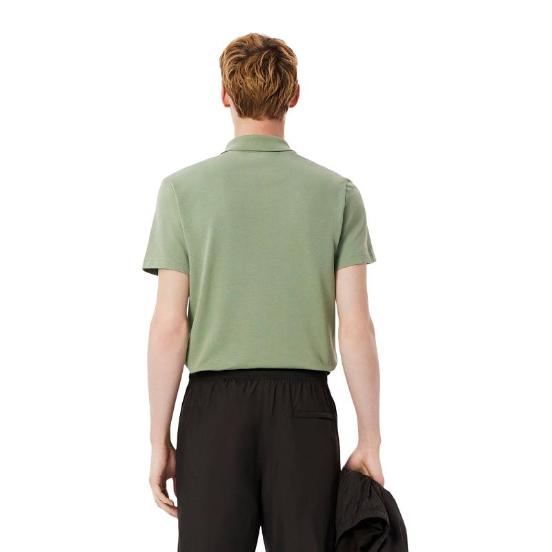Polo Lacoste Regular Fit Algodon Verde Tomillo