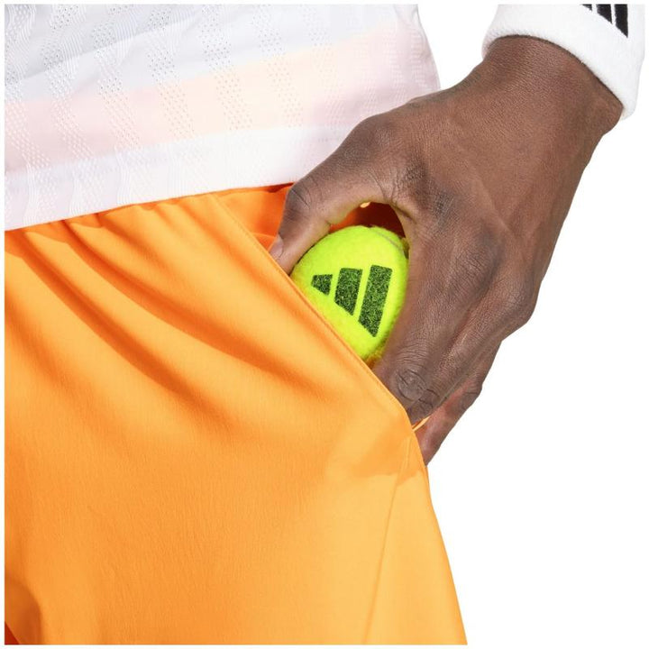 Short Adidas Club 2 en 1 Naranja