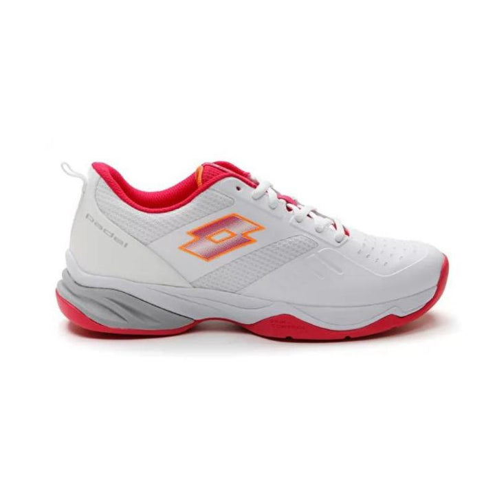 Zapatillas de Pádel de Pádel Lotto Superrapida 400 V Blanco Rosa Mujer