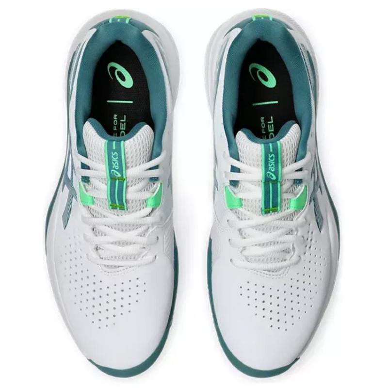 Zapatillas de Padel Asics Gel Challenger 15 Padel Blanco Verde Pino