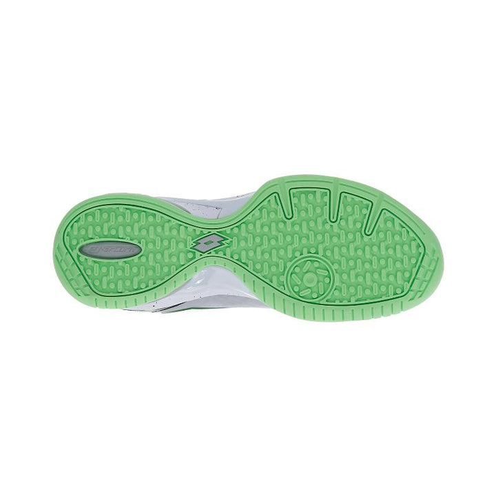 Zapatillas de Pádel de Pádel Lotto Superrapida 200 III Blanco Verde Manzana Mujer
