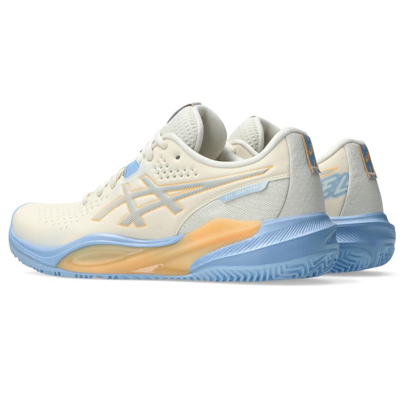 Zapatillas de Padel Asics Gel Challenger 15 Padel Crema Azul Stone Mujer