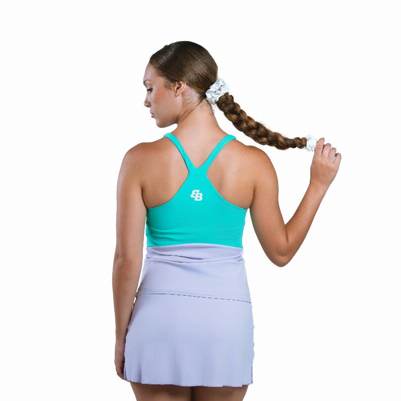 Falda BB Catania Lila Verde Claro