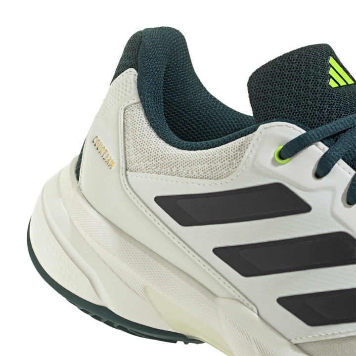 Zapatillas de Pádel de Pádel Adidas CourtJam Control Clay Blanco Negro Verde