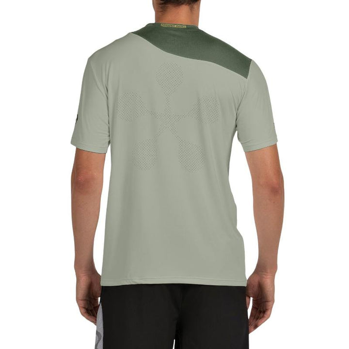 Camiseta Bullpadel Premier Padel Puyo Eucalipto