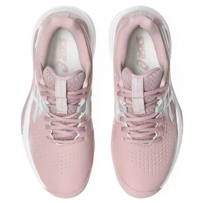 Zapatillas de Padel Asics Gel Challenger 15 Clay Rosa Gris Mujer