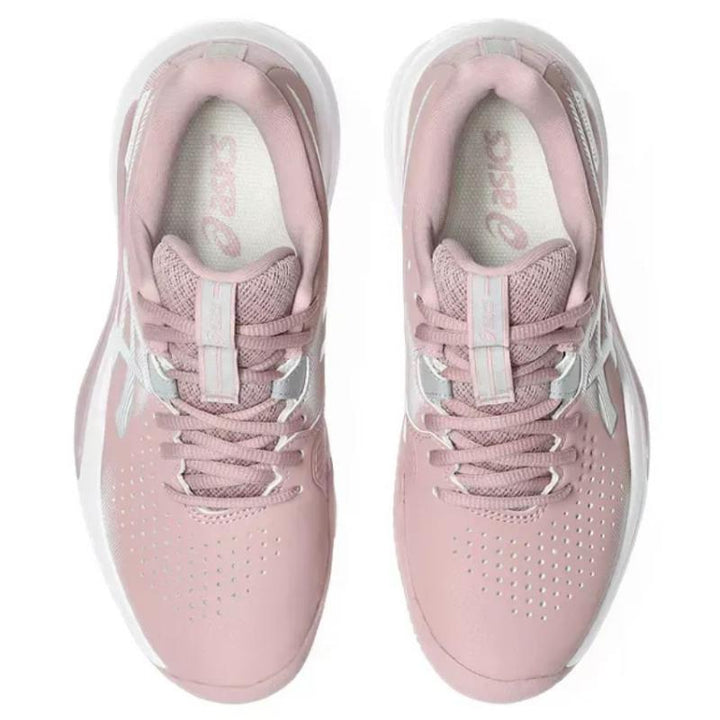 Zapatillas de Padel Asics Gel Challenger 15 Clay Rosa Gris Mujer