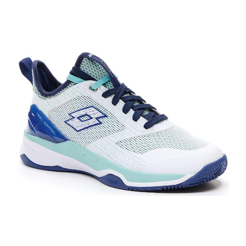 Zapatillas de Pádel de Pádel Lotto Mirage 200 Blanco Azul Mujer