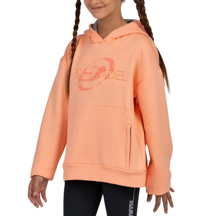 Sudadera Bullpadel Befas Albaricoque Junior
