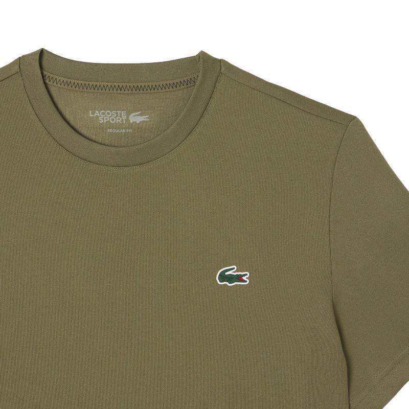 Camiseta Lacoste Tenis Ultra Dry Verde Kaki
