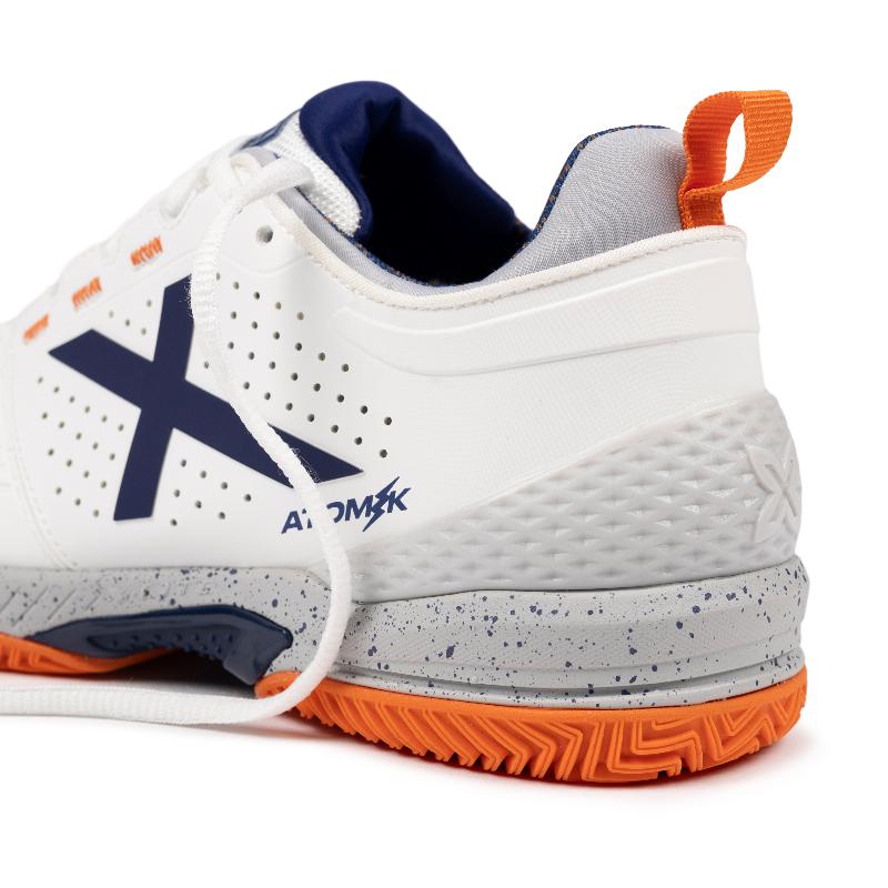 Zapatillas de Padel Munich Atomik 49 Blanco Naranja