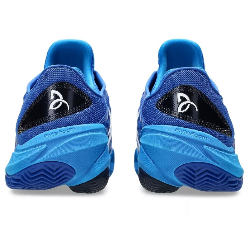 Zapatillas de Padel Asics Court FF 3 Novak Clay Azul Negro Plata