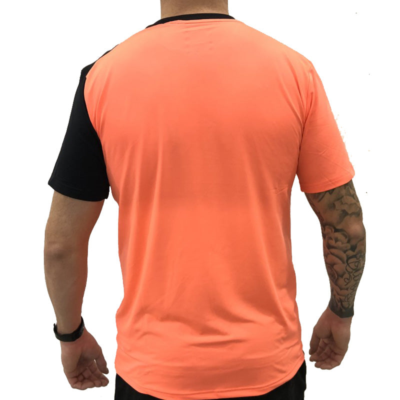 Camiseta Bullpadel Slam Pomelo Fluor Negro