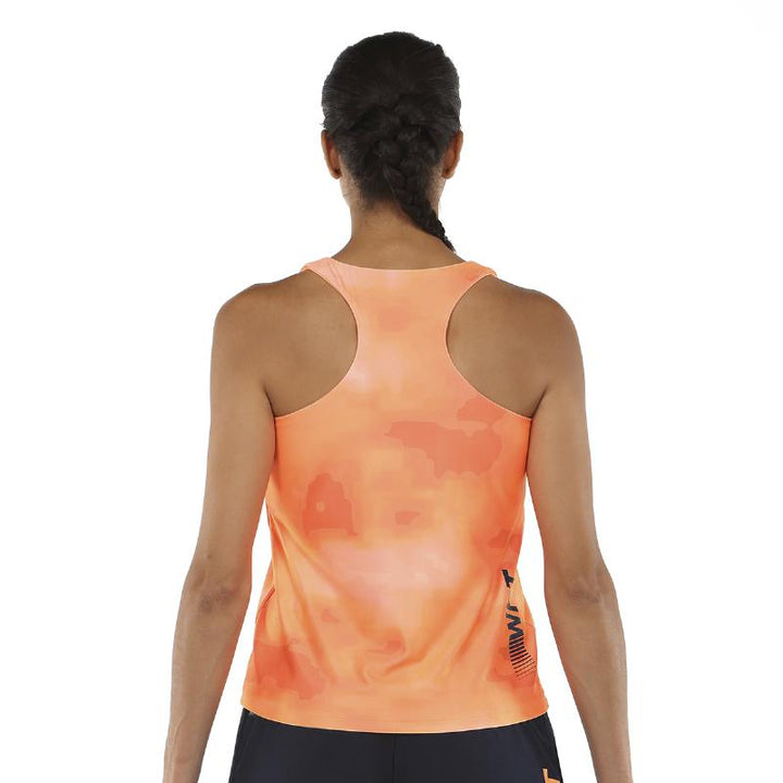 Camiseta Bullpadel WPT Yari Naranja Fluor