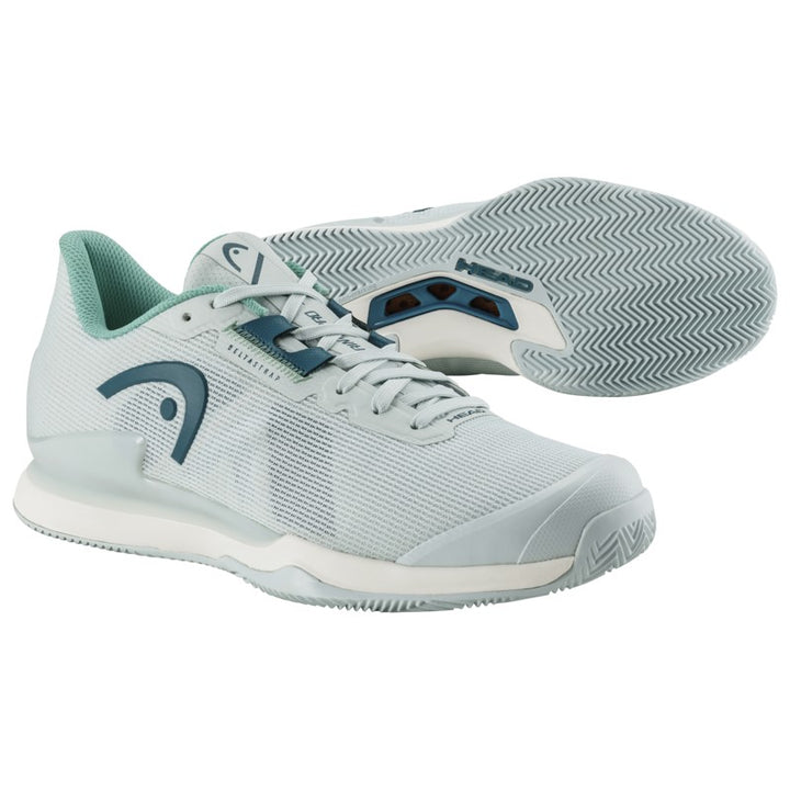 Zapatillas de Pádel de Pádel Head Sprint Pro 3.5 Clay Aqua Teal Mujer