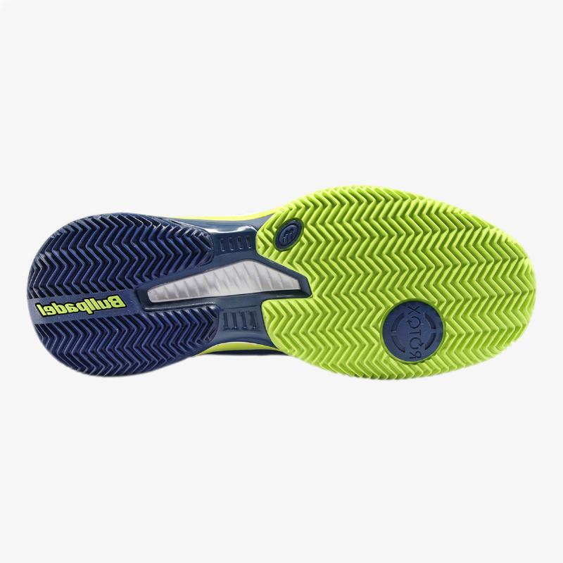 Zapatillas de Pádel de Pádel Bullpadel Juan Tello Vertex Grip 22I Blanco Verde