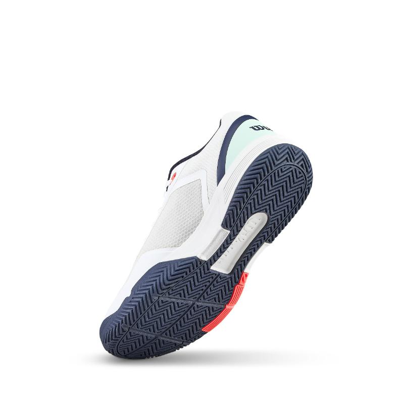 Zapatillas de Padel Wilson Courtglide Blanco Azul Marino