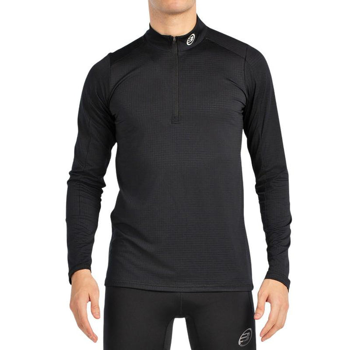 Camiseta Manga Larga Bullpadel Brise Negro