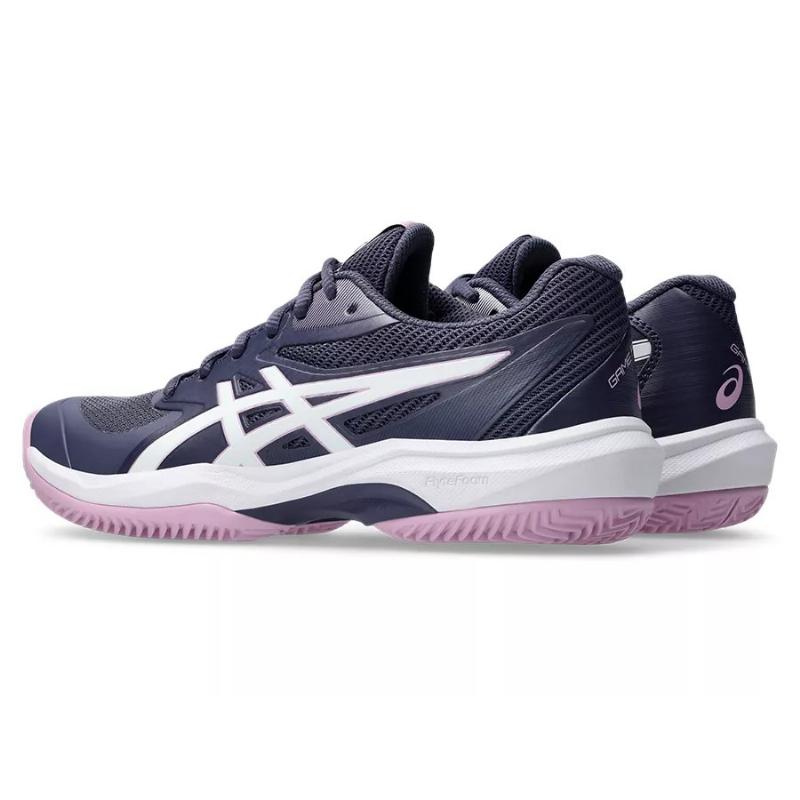 Zapatillas de Pádel de Pádel Asics Game FF Clay Azul Indigo Blanco Mujer