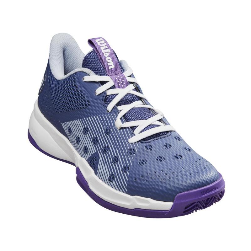 Zapatillas de Pádel de Pádel Wilson Hurakn Team Cobalto Lila Blanco Mujer