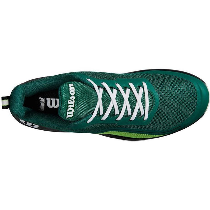 Zapatillas de Pádel de Pádel Wilson Rush Pro Lite Verde Negro Blanco
