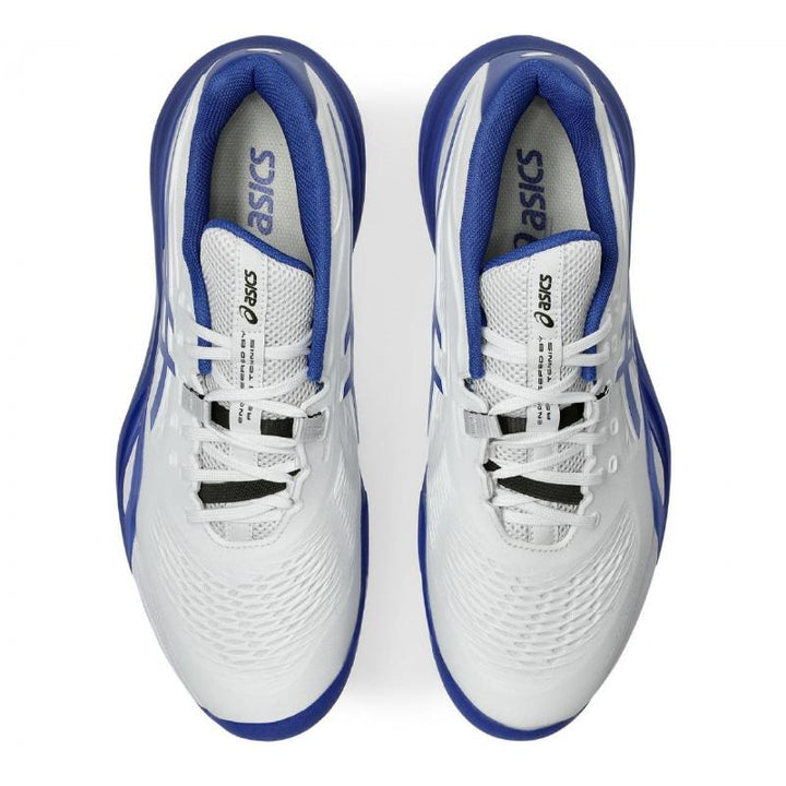 Zapatillas de Padel Asics Gel Resolution X Clay Blanco Azul Cobalto