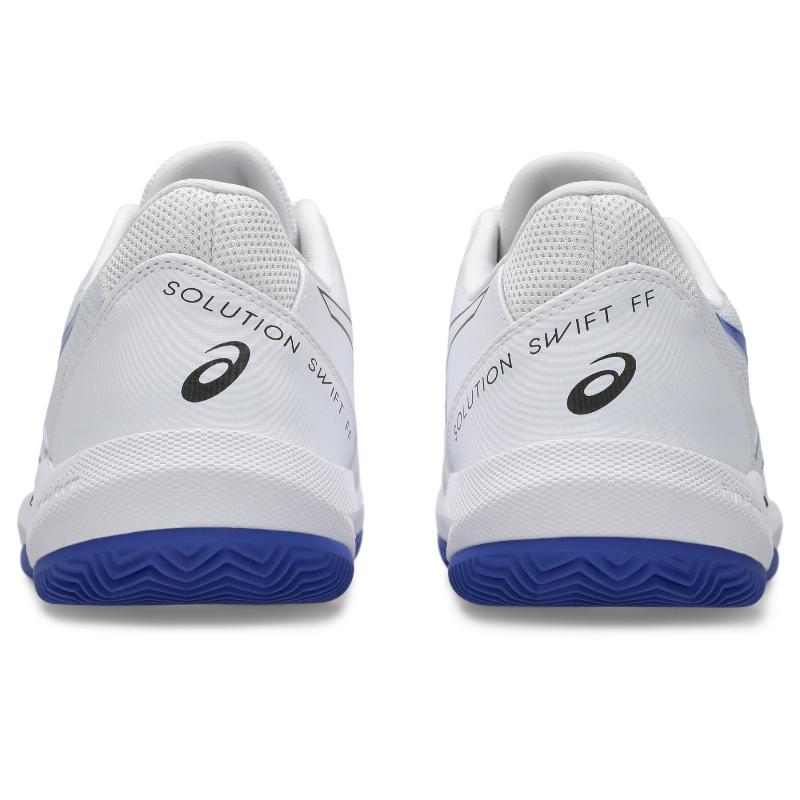 Zapatillas de Padel Asics Solution Swift FF 2 Clay Blanco Azul Cobalto